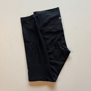 Lululemon Align High Rise Ribbed Tights Black